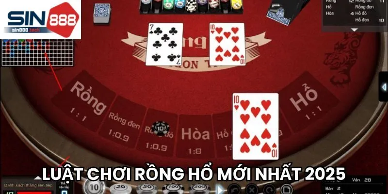 Luật chơi Rồng Hổ mới nhất 2025